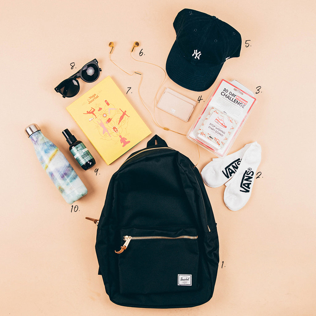 What's In Our Herschel Bags...