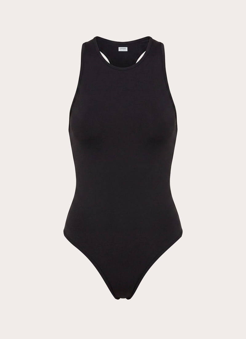 Aidyn Racer Back Bodysuit - Black