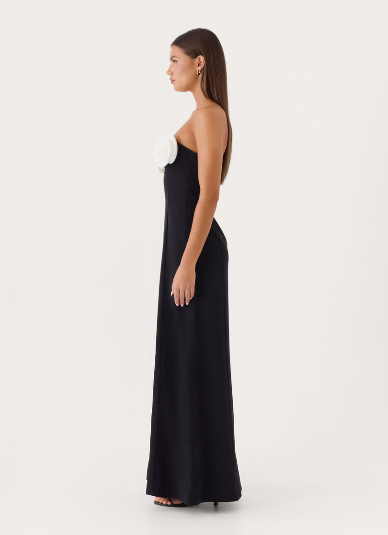 Alessandria Maxi Dress - Black