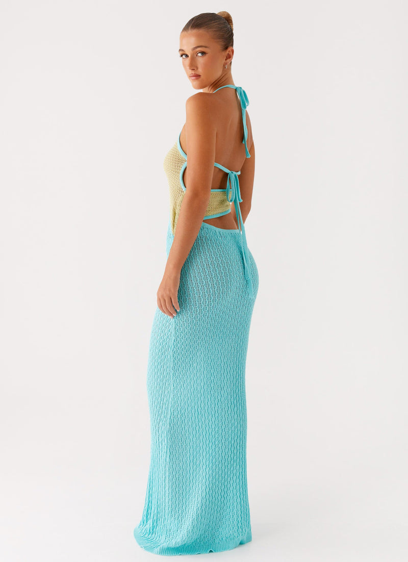 Alexia Knit Maxi Dress Multi 4 Peppermayo