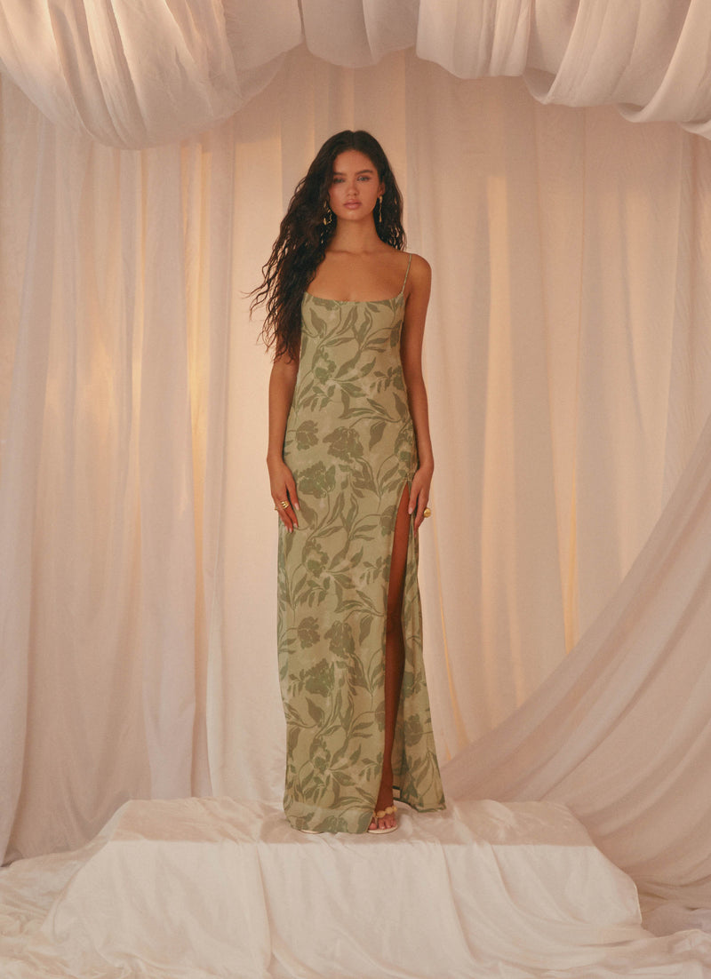 Alouette Maxi Dress - Jade Fern