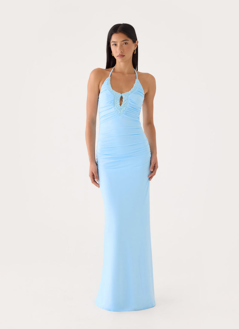 Aminata Maxi Dress - Blue