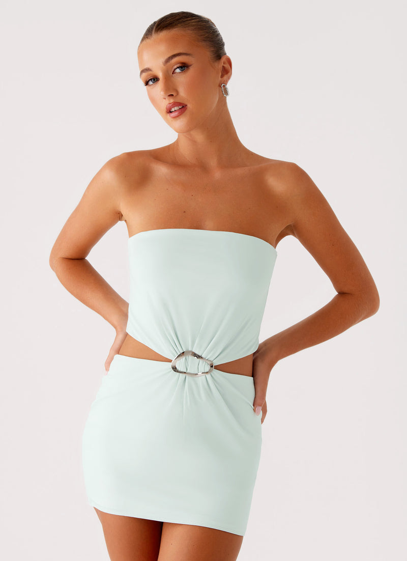 Bruna Mini Dress - Mint