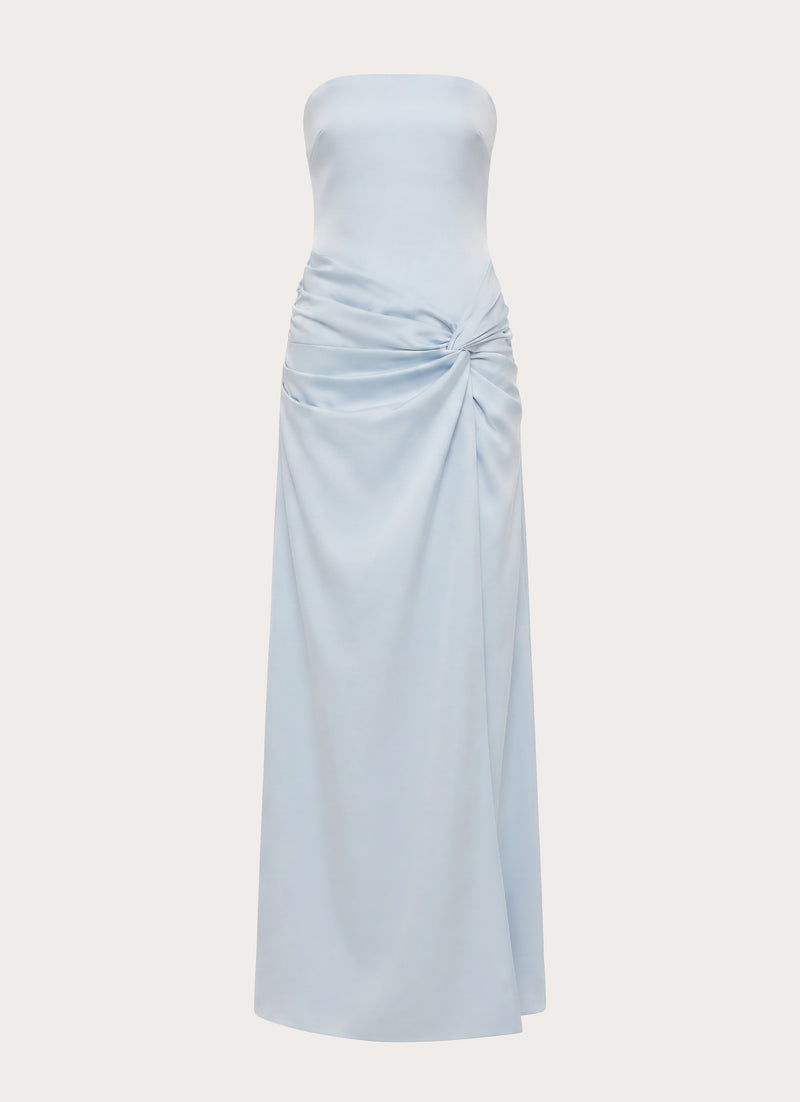 Conni Strapless Maxi Dress - Blue
