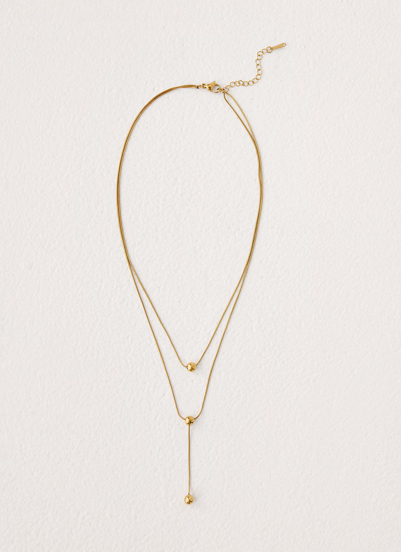Dainty Girl Necklace - Gold
