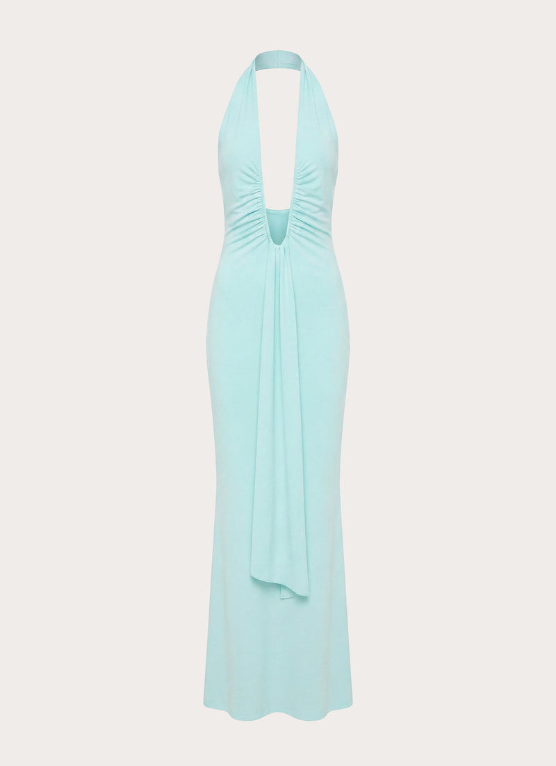 Emiliana Maxi Dress - Aqua