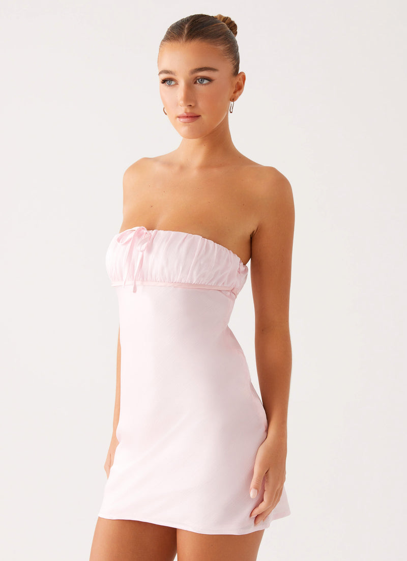 Evity Mini Dress - Pink