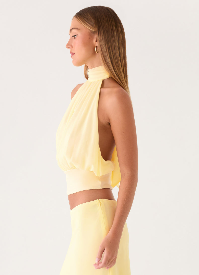 Fayloria Top - Lemon