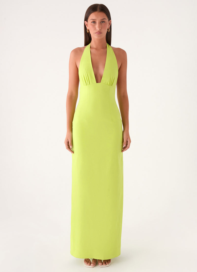 Feyric Maxi Dress - Apple Green