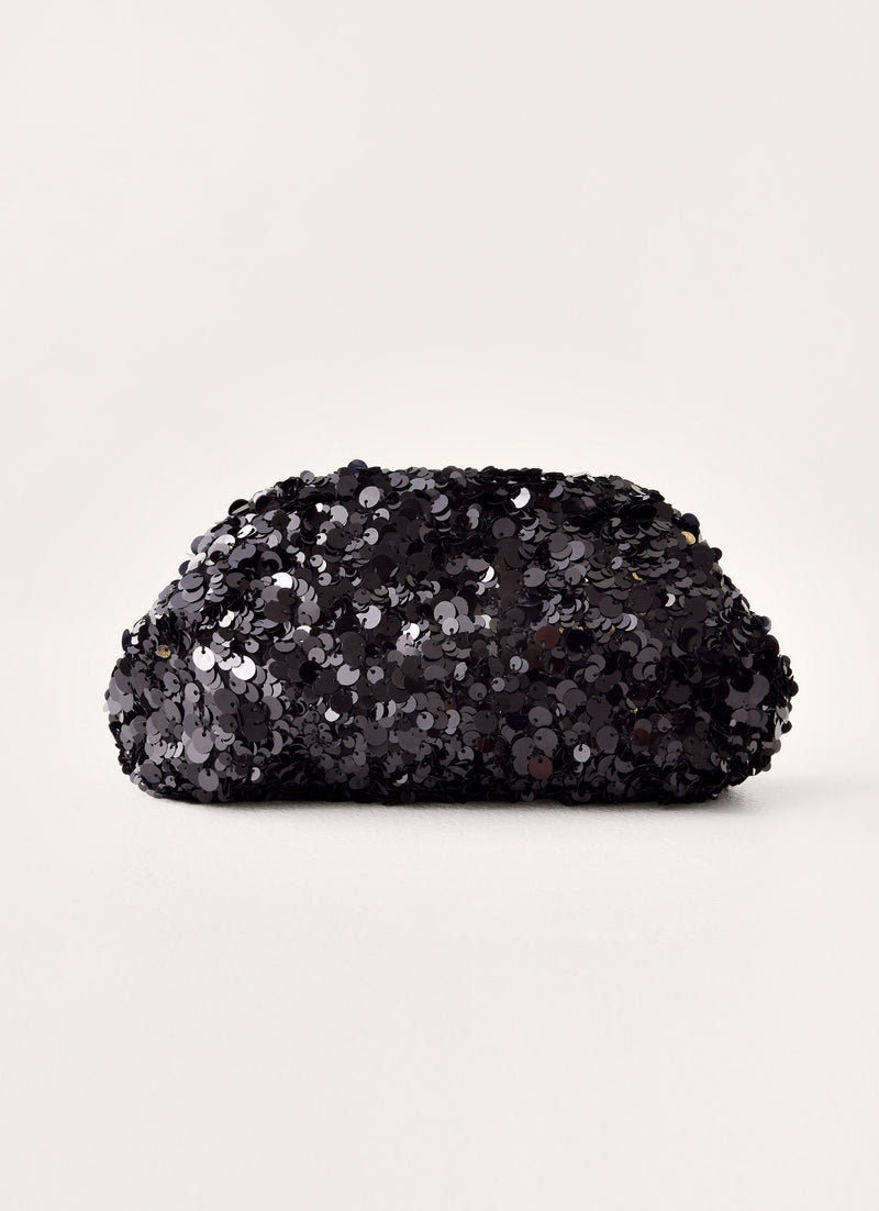 Genevieve Clutch Bag - Black