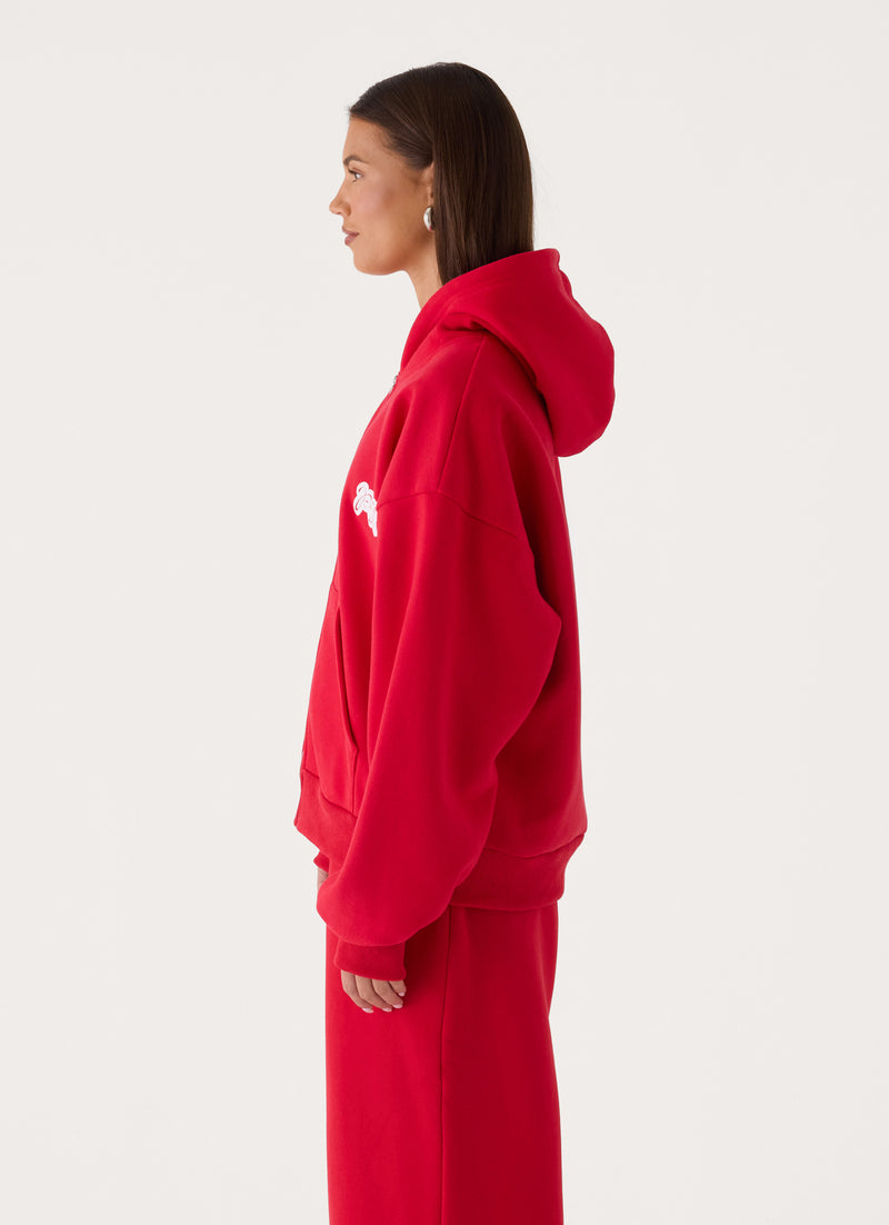 Hey Sister Hoodie - Red