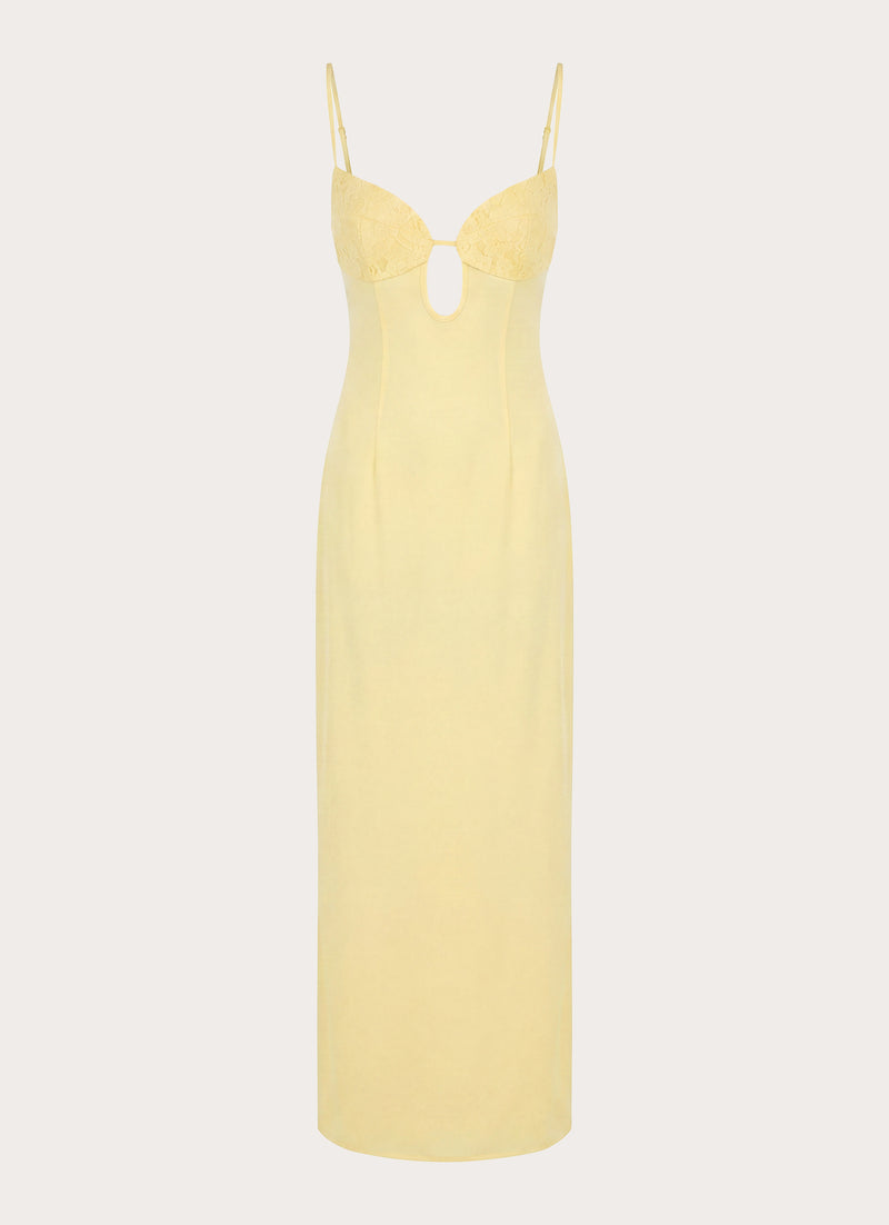 Joan Maxi Dress - Yellow