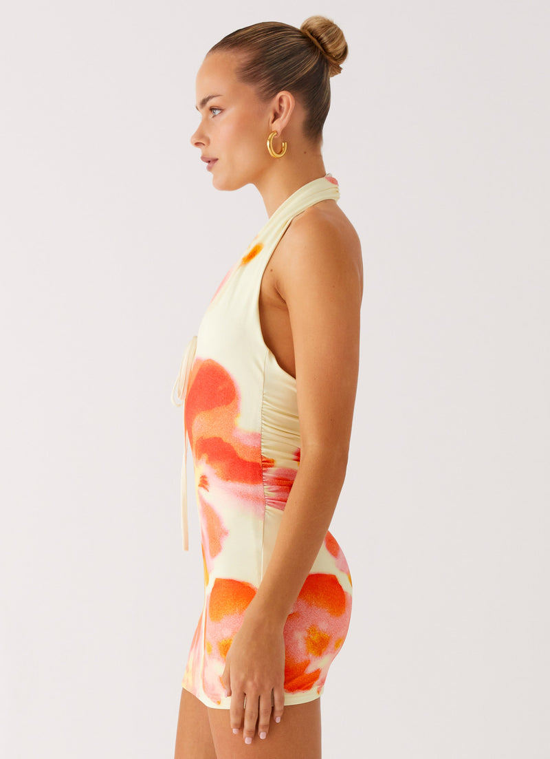 Know You Better Mini Dress - Mimosa Blossom
