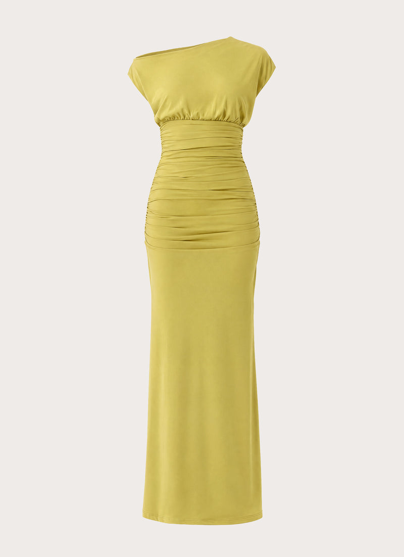 Liana Maxi Dress - Olive Green