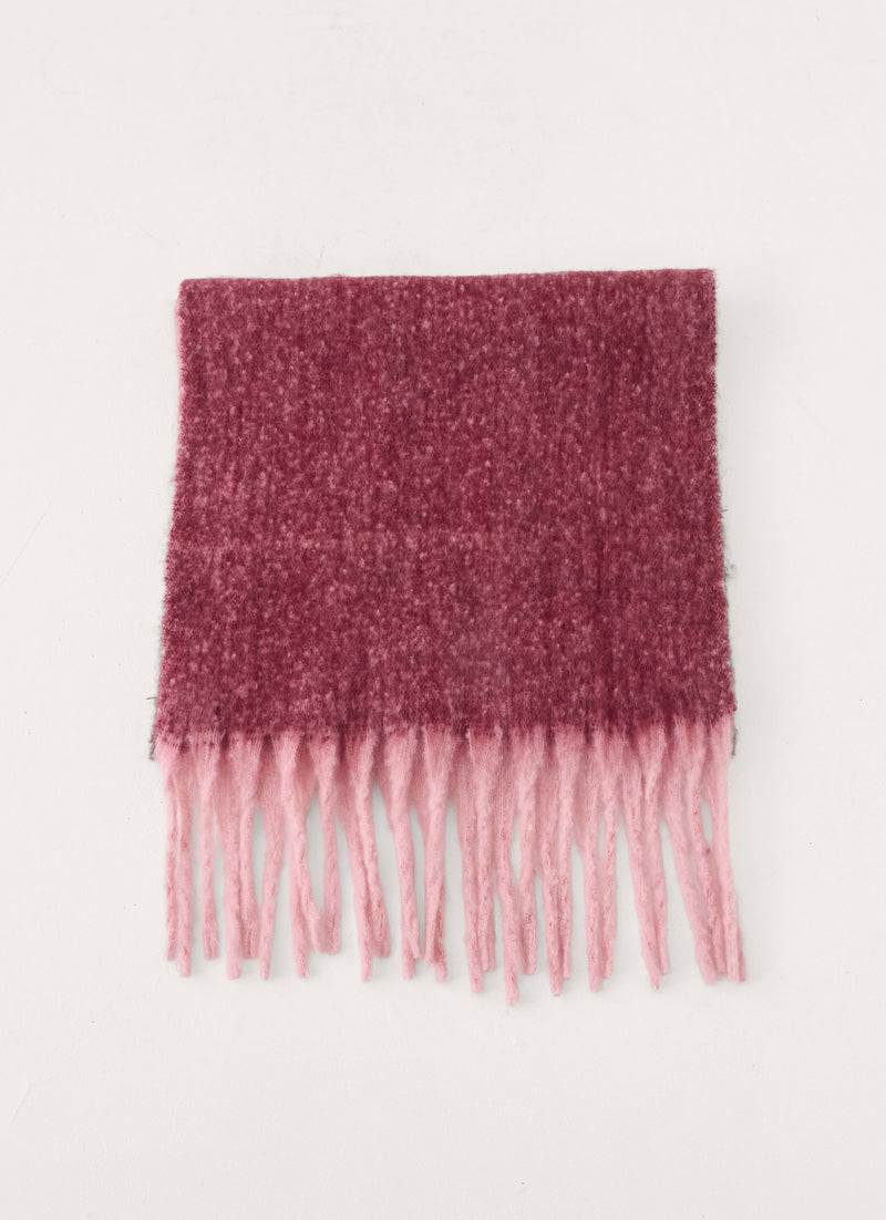 Love Crush Scarf - Pink Check