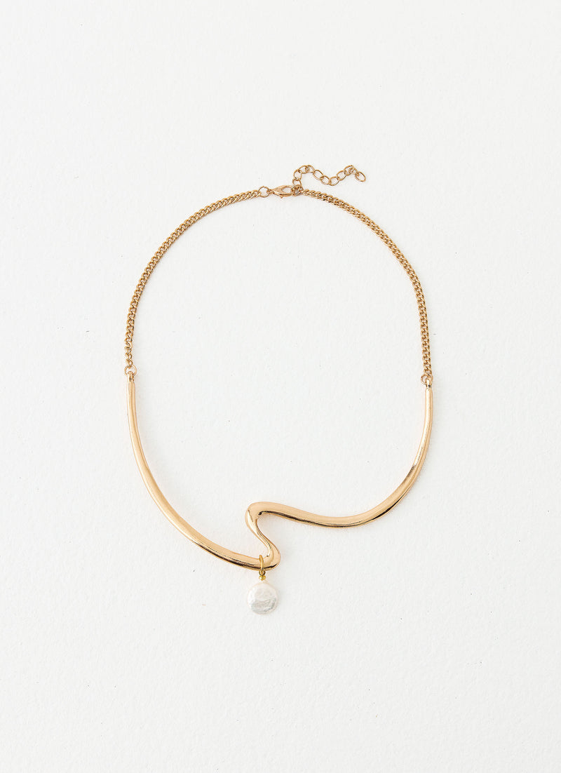 Lumen Choker Necklace - Gold