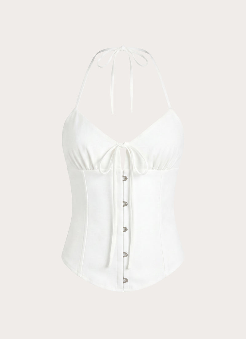 Madi Corset Top - White