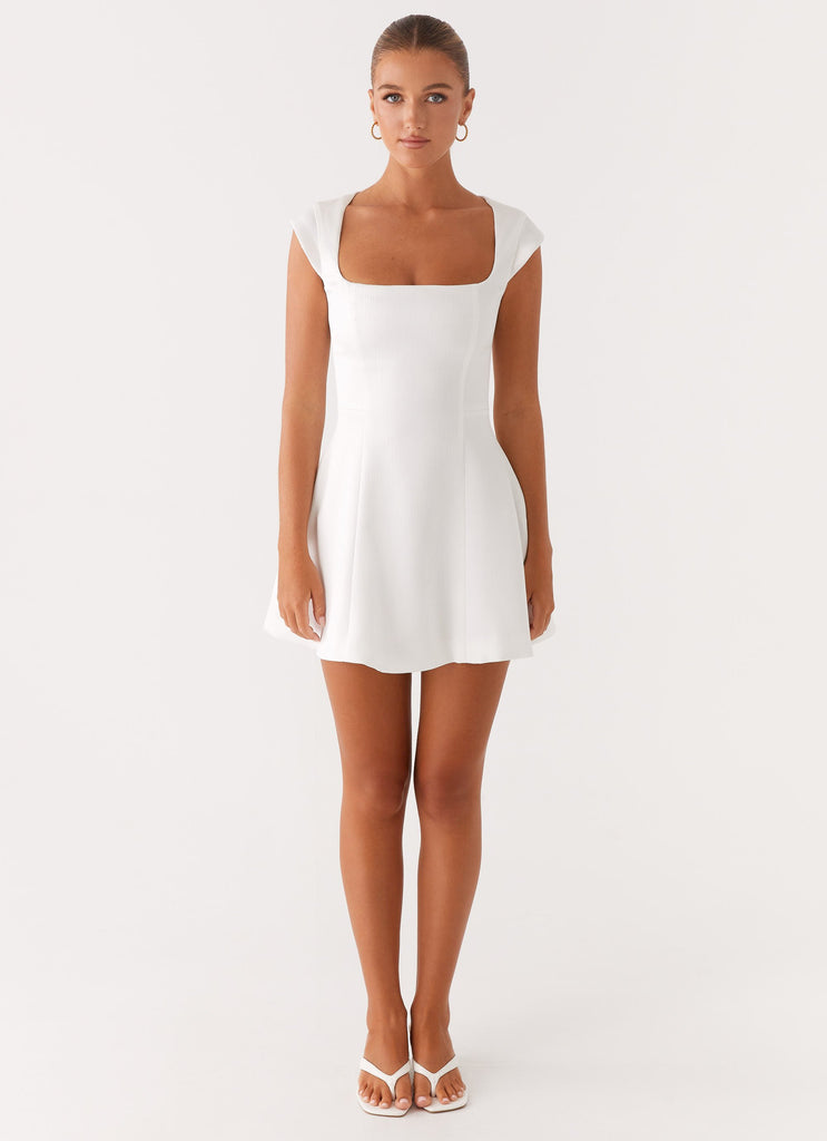 Maryjane Mini Dress - White