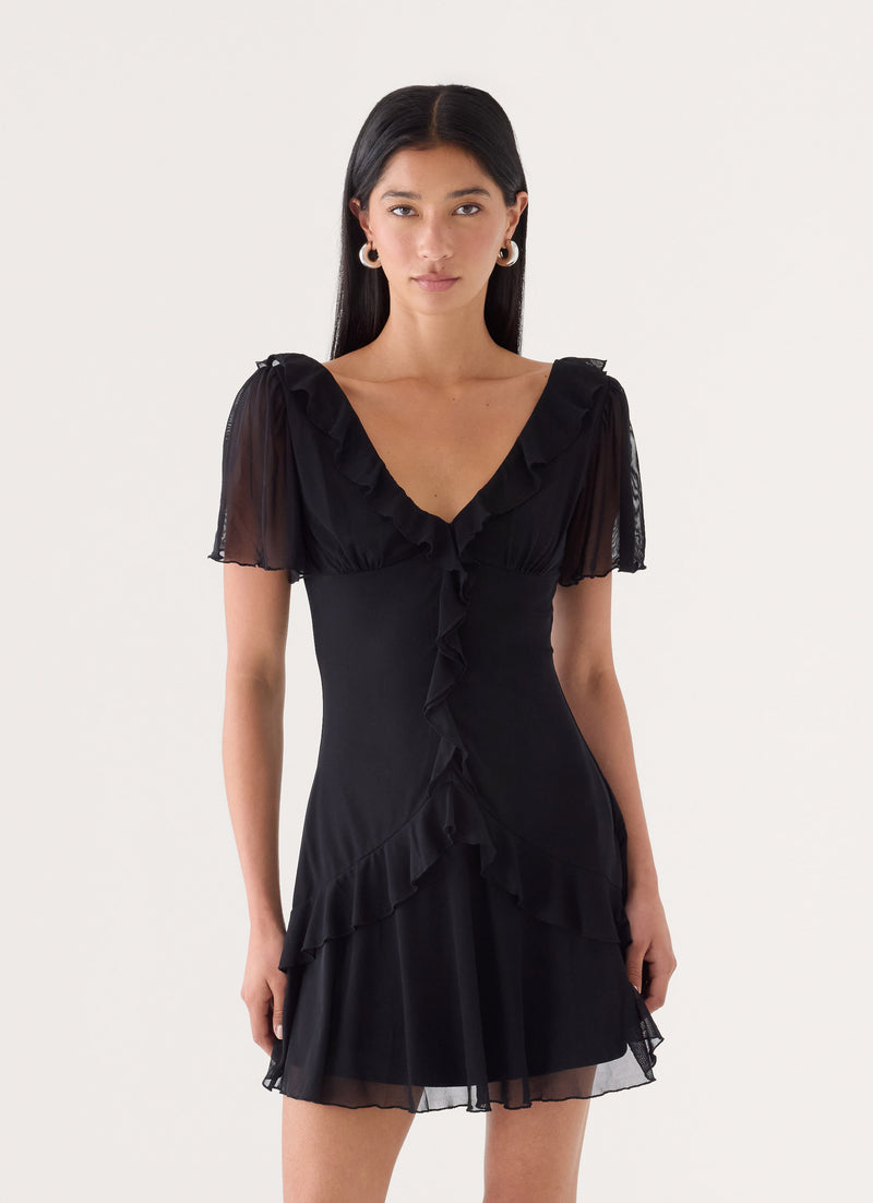Noeline Mini Dress - Black