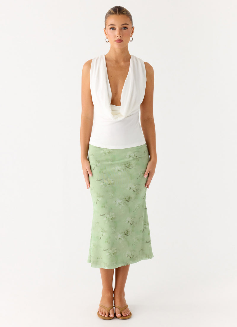 Oracle Top - White