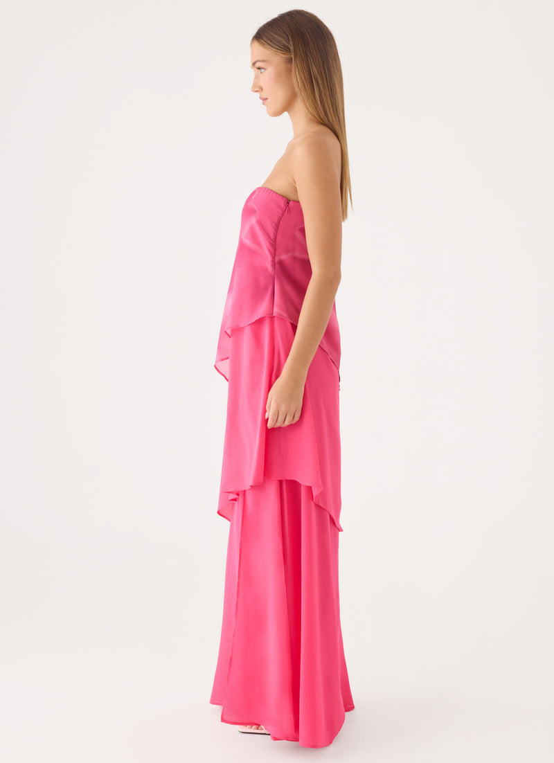 Persuasive Maxi Dress - Coral