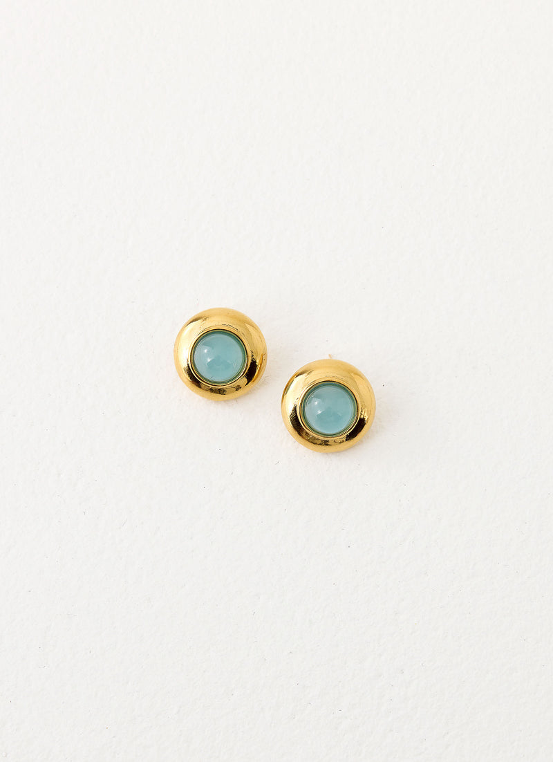 Poise Earrings - Blue