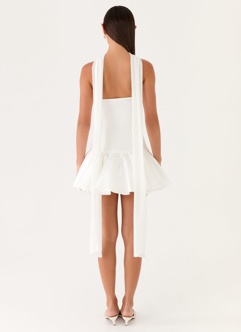 Ros Mini Dress - White