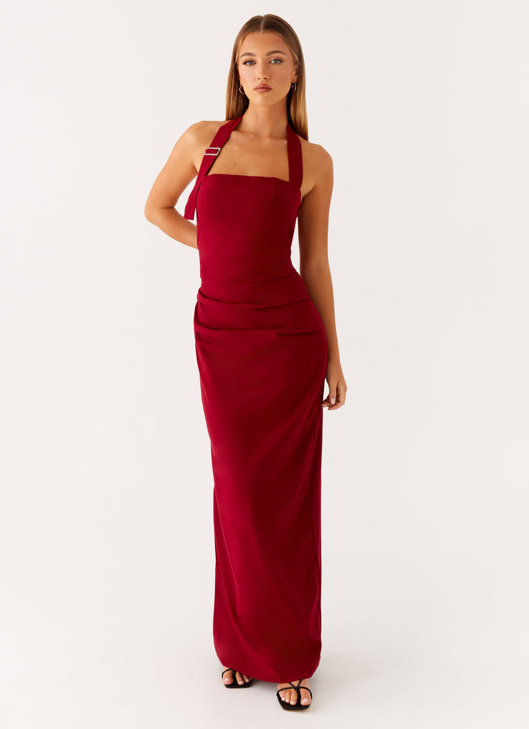 Rumour Has it Maxi Dress - Red