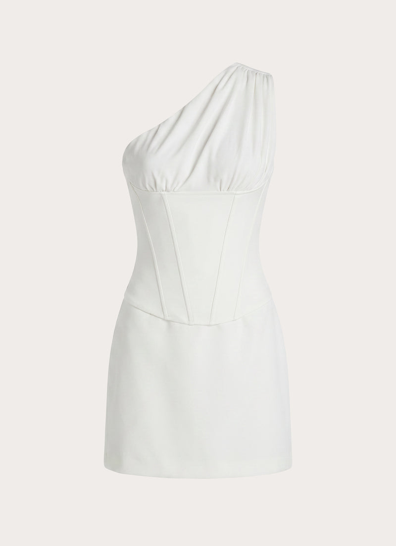 Sarielle Corset Mini Dress - Off White
