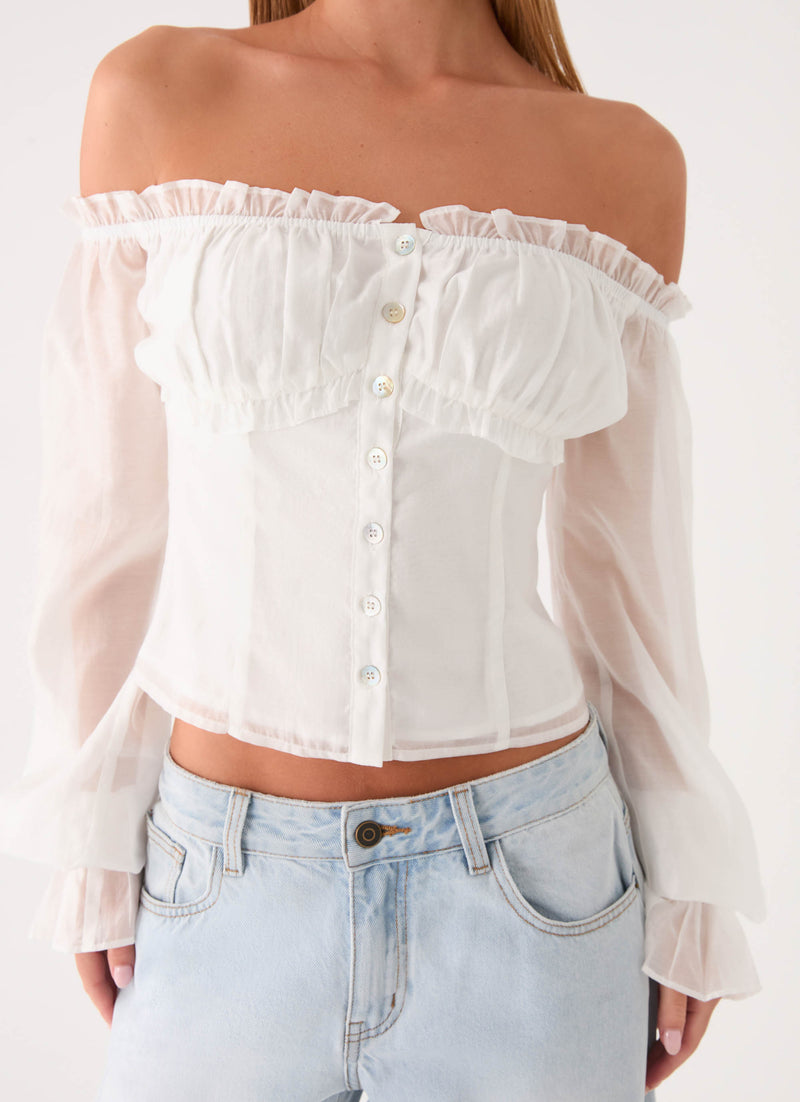Serelith Top - White