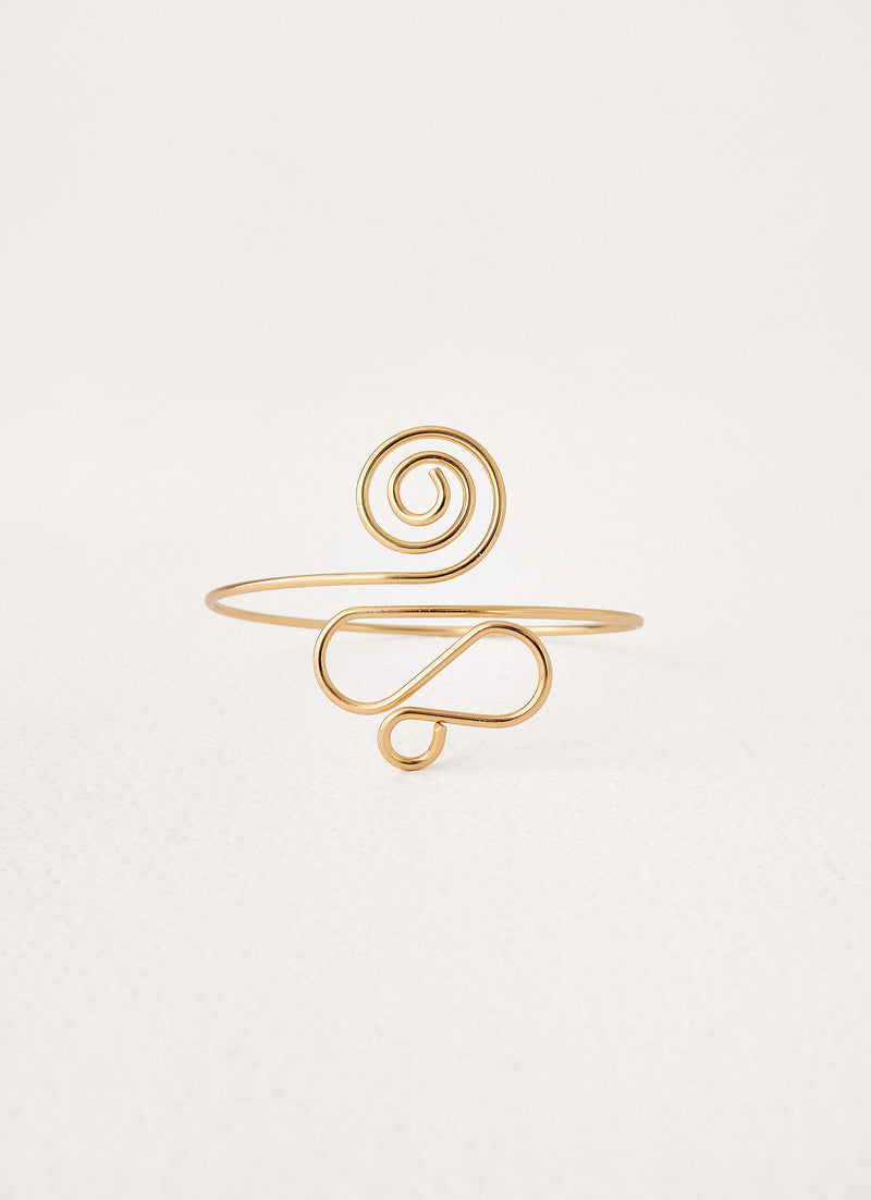 Serpentina Arm Cuff - Gold