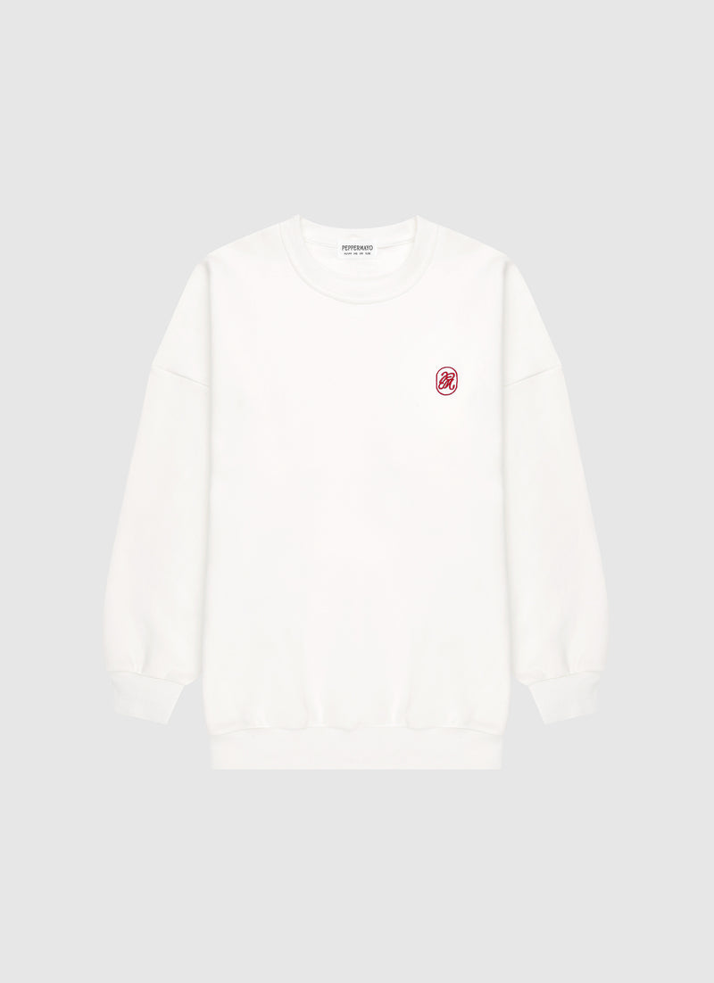 Signature Oversized Sweatshirt - Ivory