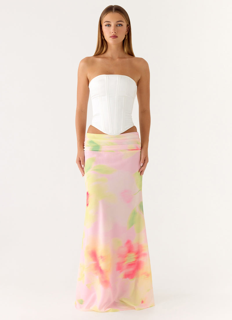 Sinnie Maxi Skirt - Floral Romance
