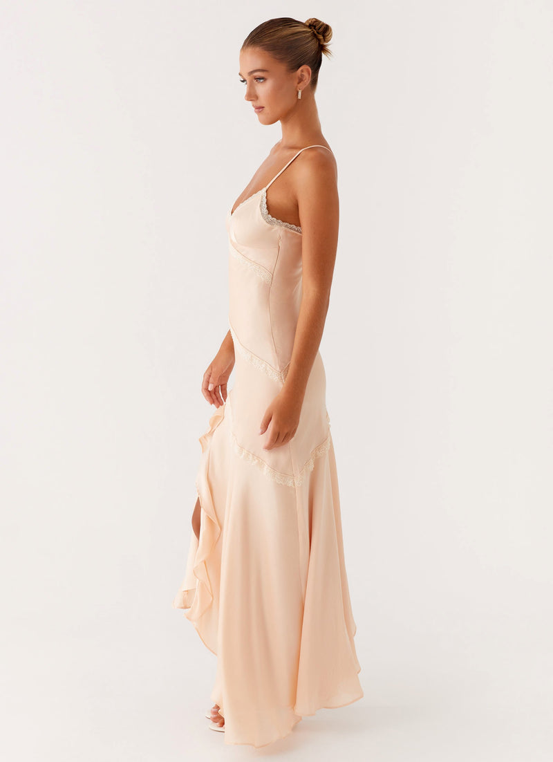 Solana Maxi Dress - Peach