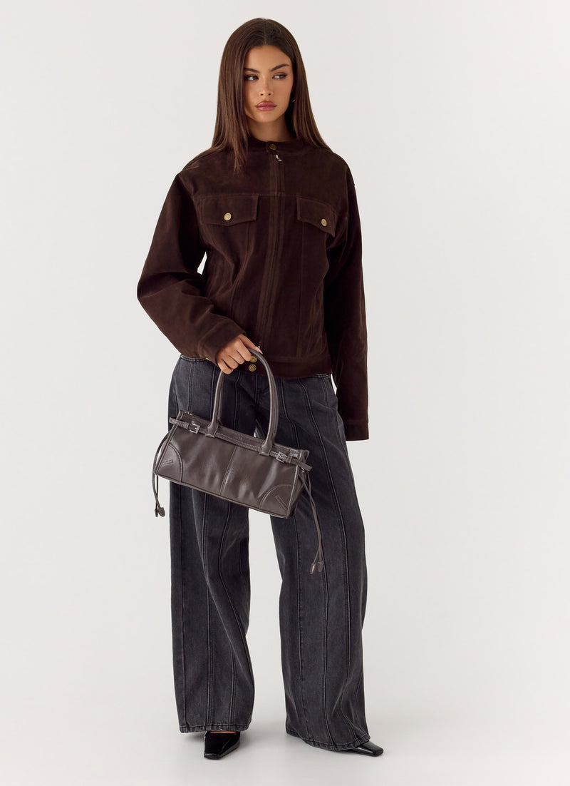 Static Kiss Bag - Brown