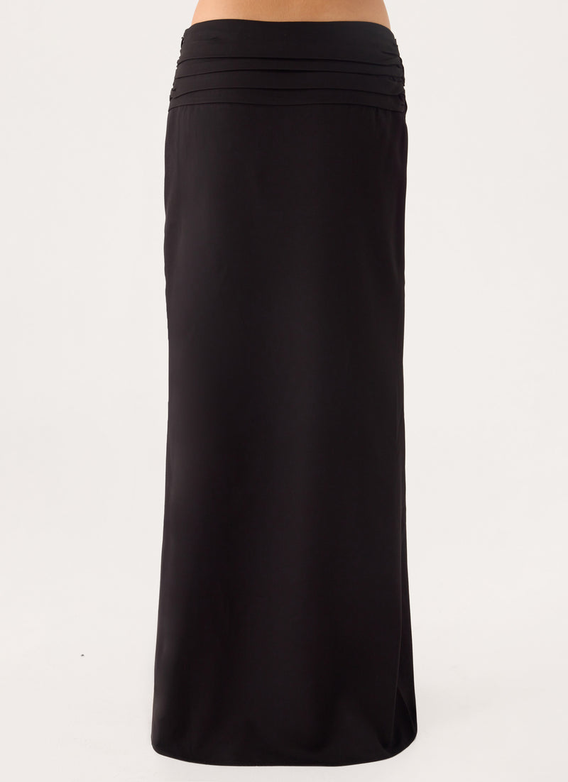 Tillie Maxi Skirt - Black