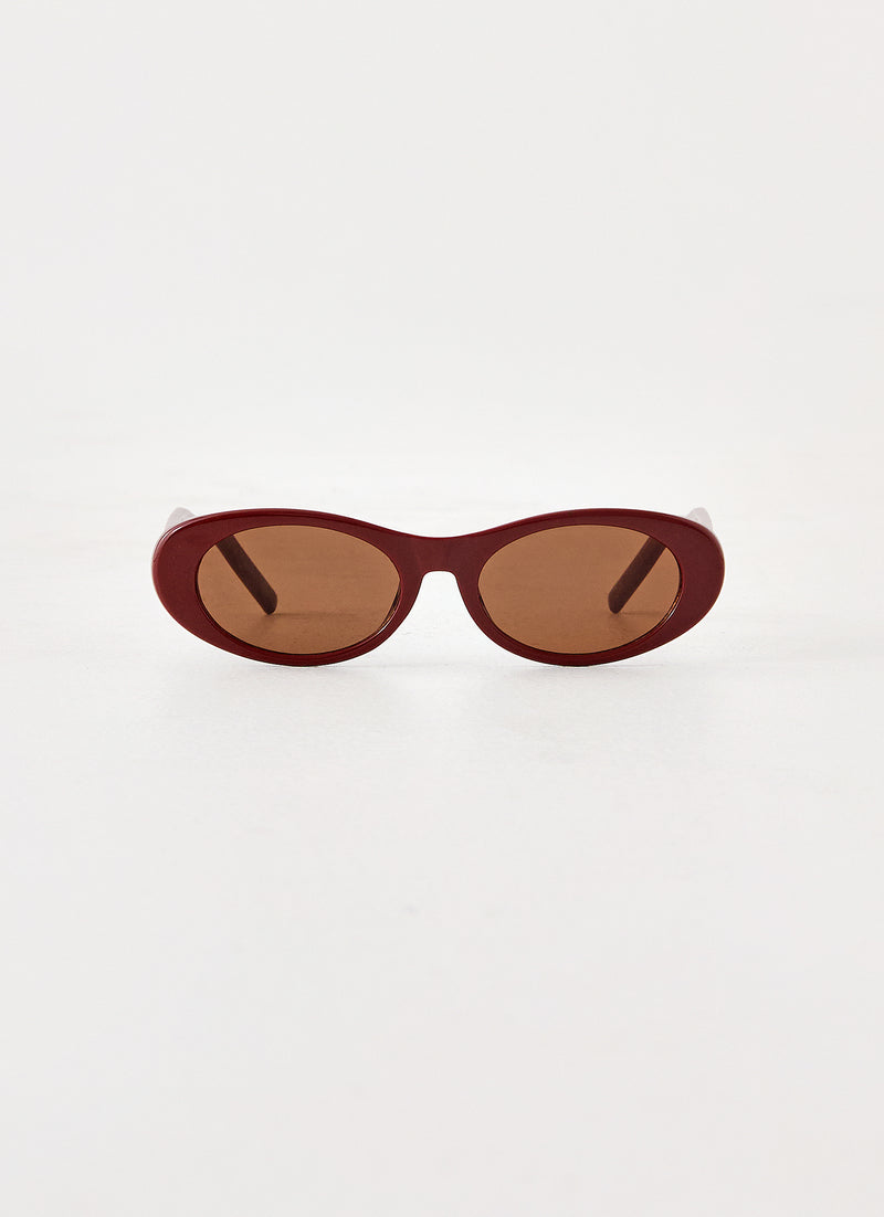 Trouble Maker Sunglasses - Red