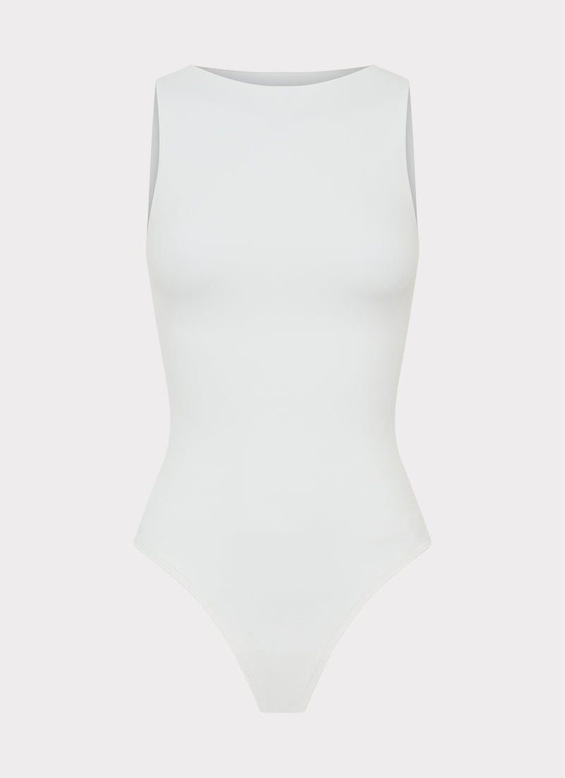 Vincenza Bodysuit - White