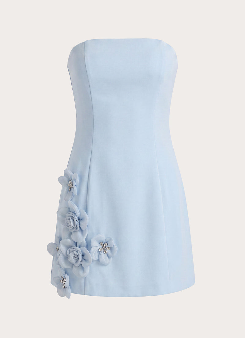 Yallie Mini Dress - Blue