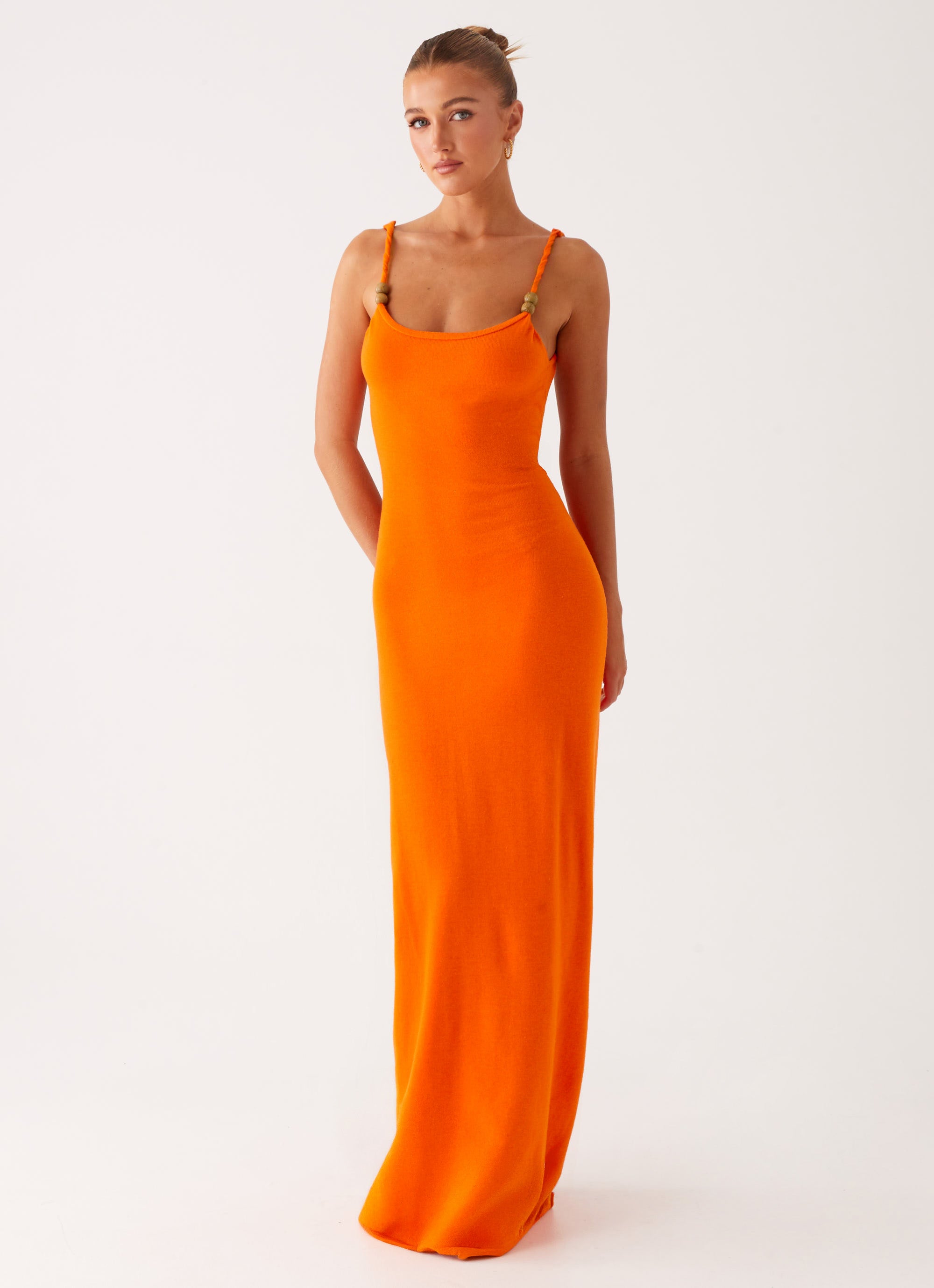 orange dress nz NZ Stock Multiway Dress Classic Burnt Orange