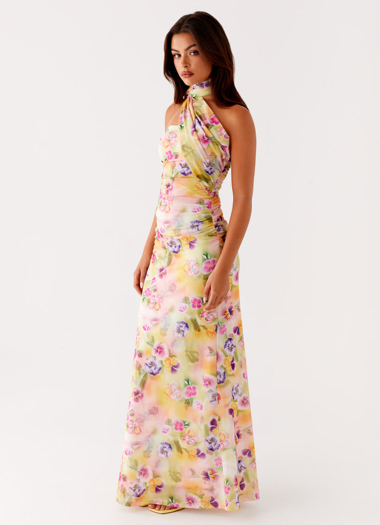 Songbird Maxi Dress Sunburst Floral 2 Peppermayo
