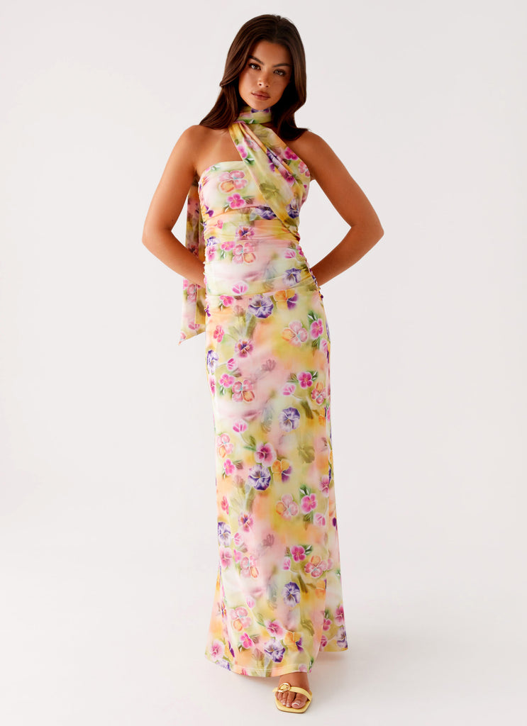 Songbird Maxi Dress Sunburst Floral 4 Peppermayo