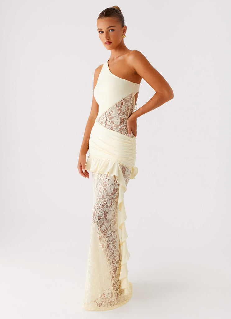 Benita Maxi Dress Yellow 4 Peppermayo