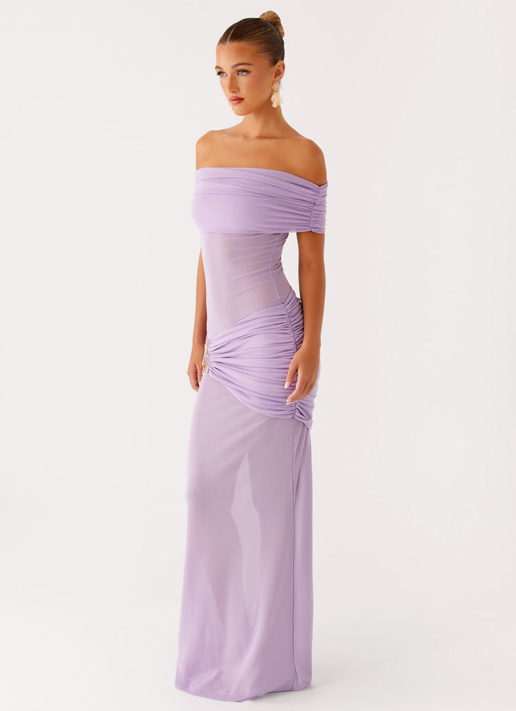 Benji Maxi Dress Lilac 2 Peppermayo