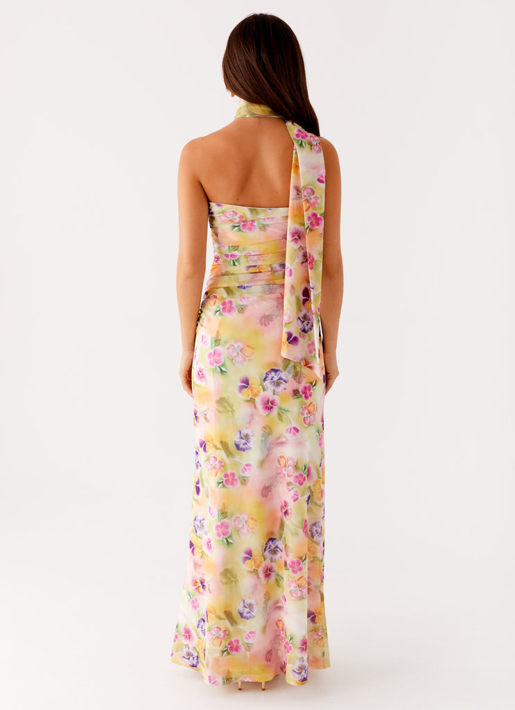 Songbird Maxi Dress Sunburst Floral 3 Peppermayo