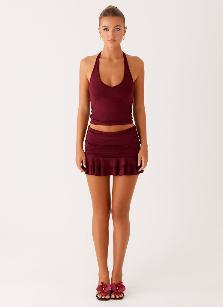 Bernie-Halter-Top-Raspberry-Wine-1-Peppermayojpg