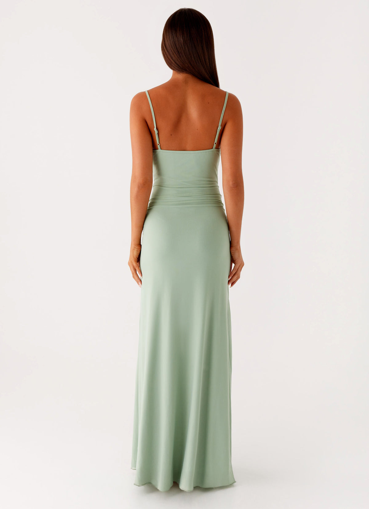 Amphi Maxi Dress Sage 3 Peppermayo