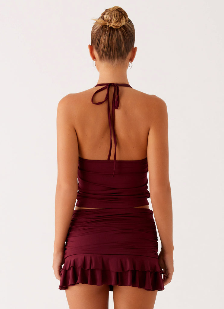 Bernie-Halter-Top-Raspberry-Wine-3-Peppermayojpg