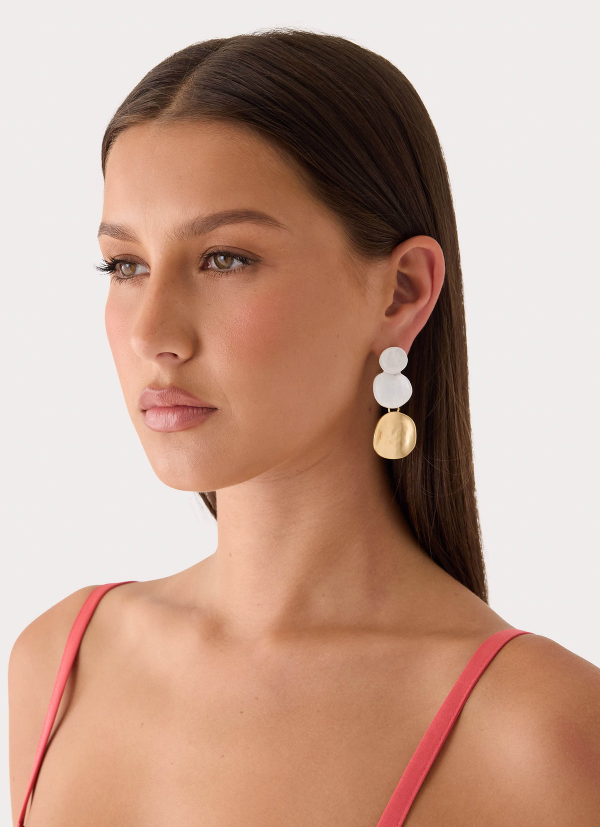 Above It All Earrings - Gold Silver