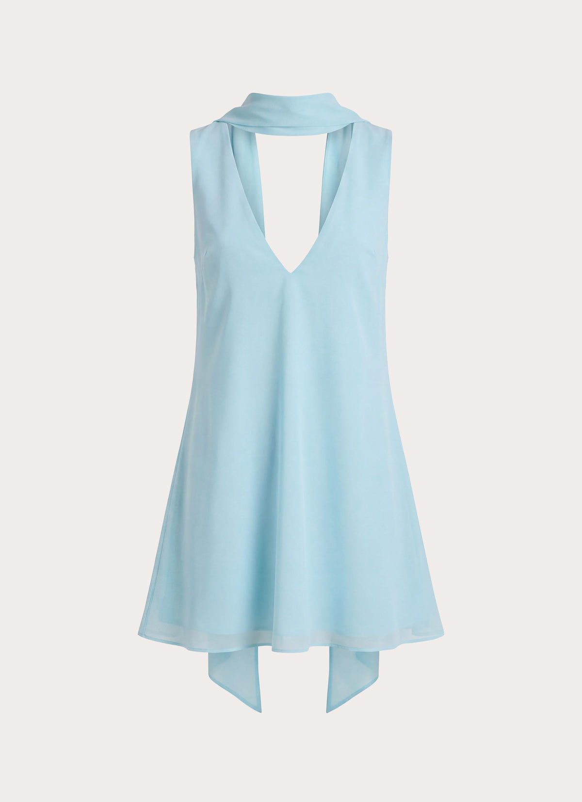 Adelia Scarf Mini Dress - Mint